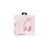 Sunix BLT-43 On-Ear Bluetooth Headphones Pink