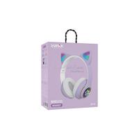 Sunix BLT-44 On-Ear Bluetooth Headphones Purple