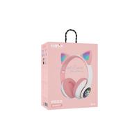 Sunix BLT-44 On-Ear Bluetooth Headphones Pink
